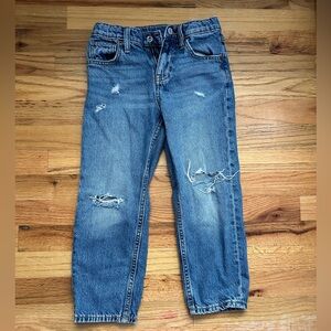 Old Navy Size 7 Girls Slouchy Straight Jeans